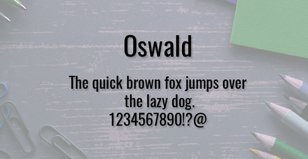 Frente libre - Oswald